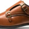 Bruno Marc Men's Dress Loafer Shoes Monk Strap Slip On Loafers - Image 3