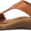 Taos The Show Premium Leather Women's Sandal - Experience Everyday Style, Comfort, Arch Support, Cooling Gel Padding and an Adjustable Fit for Exceptional Walking Comfort - Image 3