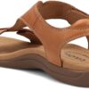 Taos The Show Premium Leather Women's Sandal - Experience Everyday Style, Comfort, Arch Support, Cooling Gel Padding and an Adjustable Fit for Exceptional Walking Comfort - Image 5