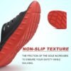 KuaiLu Mens Recovery Sandals Orthotic Thick Cushion Open Toe Sport Slides, Reduces Stress on Feet With Comfortable Plantar Fasciitis, Joints & Back Post-Exercise - Image 11