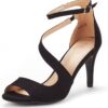 DREAM PAIRS Women's NILE Fashion Stilettos Open Toe Pump Heel Sandals - Image 2