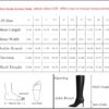 Knee High Boots Women Pointed Toe Tall Boots 3 In Stiletto High Heel Long Boots Side Zipper Dress Knee High Boots - Image 8
