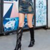 Knee High Boots Women Pointed Toe Tall Boots 3 In Stiletto High Heel Long Boots Side Zipper Dress Knee High Boots - Image 7