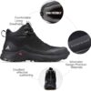 HUMTTO Men's All-Terrain Waterproof Hiking Boots Lightweight Breathable Outdoor Ankle Boots Trekking Hiking Shoes - Image 4