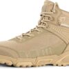 FREE SOLDIER Men's Waterproof Hiking Boots Mens Lightweight Outdoor Mid Trekking Climbing Boots for Men - Image 2
