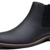 Jousen Men's Chelsea Boots Casual Nubuck for Men Dress Pull on Retro Boot - Image 2