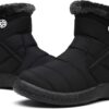 Hsyooes Womens Warm Fur Lined Winter Snow Boots Waterproof Ankle Boots Outdoor Booties Comfortable Shoes for Women - Image 8
