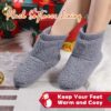 MIXIN Women's Comfort Warm Faux Fleece Fuzzy Ankle Bootie Slippers Plush Lining Slip-on House Shoes Anti-Slip Sole Indoor/Outdoor - Image 8