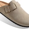 BULLIANT Comfort Clogs Slippers Sandals Nurse Work Shoes Unisex for Men Women with Cushioned Cork-Footbed - Image 2